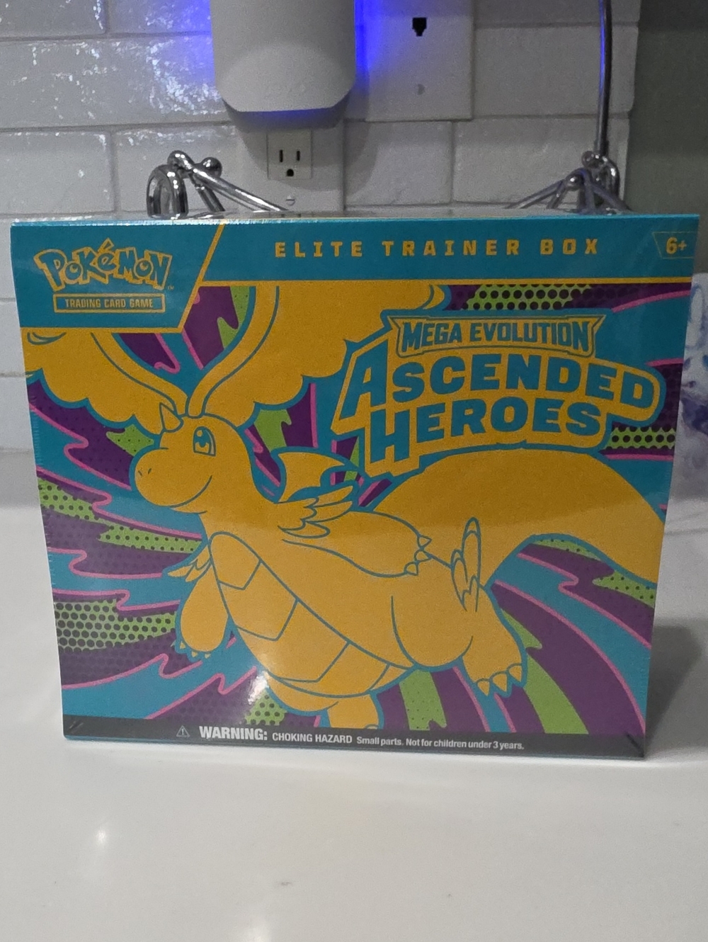 Pokemon Elite Trainer Box - Ascended Heroes Mega Evolution (Teal & Yellow)